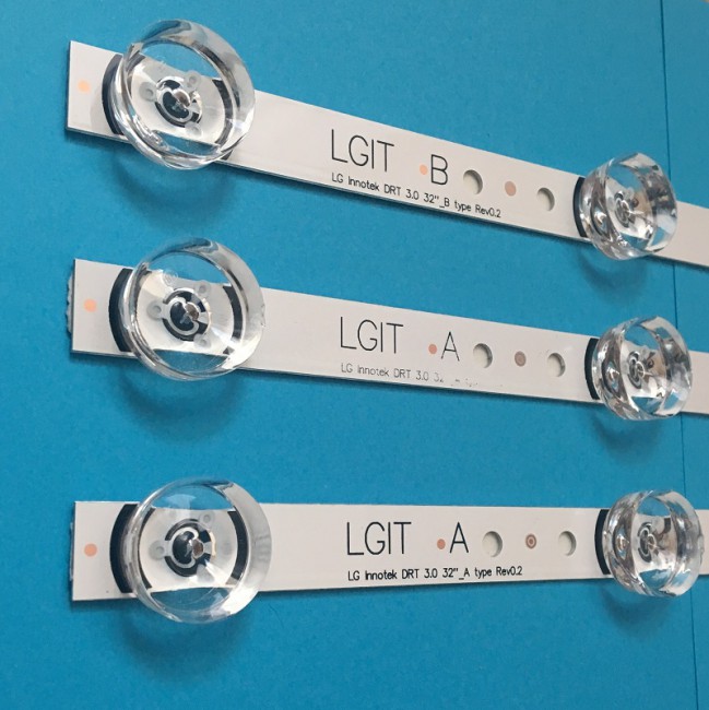 НОВЫЙ КОМПЛЕКТ ПЛАНОК ПОДСВЕТКИ ДЛЯ ТЕЛЕВИЗОРОВ LG 32LB, 32LF, 32LW, 32LX, 32LY